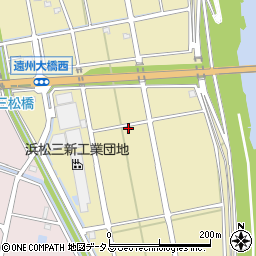 静岡県浜松市中央区三新町579周辺の地図