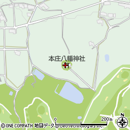本庄八幡神社周辺の地図