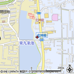 グエルバイシクルストア　奈良本店周辺の地図