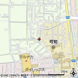 岡山県岡山市東区中川町361周辺の地図