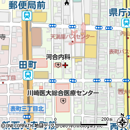 岡田幸子健康料理教室周辺の地図