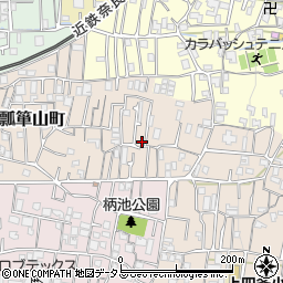 大阪府東大阪市瓢箪山町22-10周辺の地図