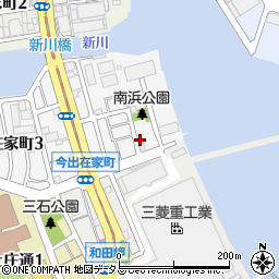 竹内油業周辺の地図