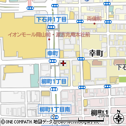 株式会社三水コンサルタント岡山事務所周辺の地図