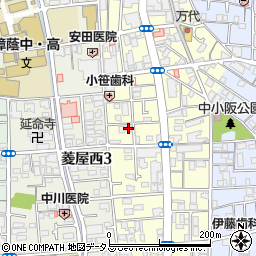 大阪府東大阪市小阪本町1丁目14-5周辺の地図