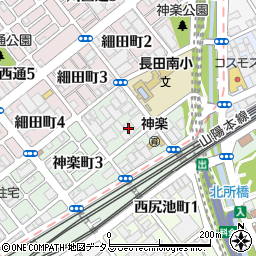 コリアン生活センター　イオ神戸周辺の地図