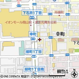 新日本空調株式会社　岡山営業所周辺の地図