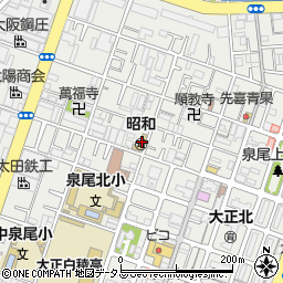 昭和幼稚園周辺の地図