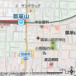 ＧＢ・ＤｒｅａｍＯｎ　瓢箪山店周辺の地図