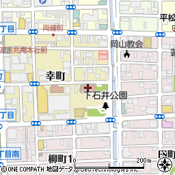 西川アイプラザ周辺の地図