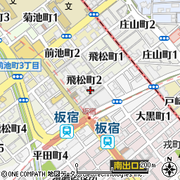 丸恵　総本店周辺の地図