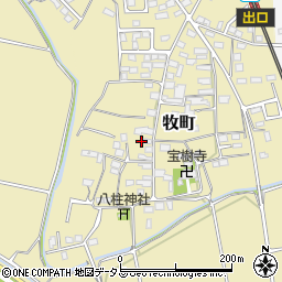 三重県津市牧町293周辺の地図