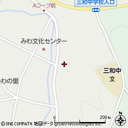広島県三次市三和町上板木646周辺の地図