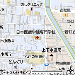 日本歯科学院専門学校周辺の地図