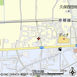 岡山県岡山市東区久保140周辺の地図