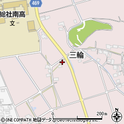 岡山県総社市三輪465-3周辺の地図