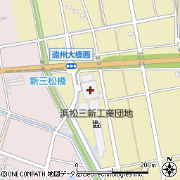 静岡県浜松市中央区三新町474周辺の地図