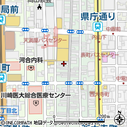 ＯＰＬ表町ビル周辺の地図