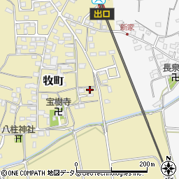 三重県津市牧町359周辺の地図