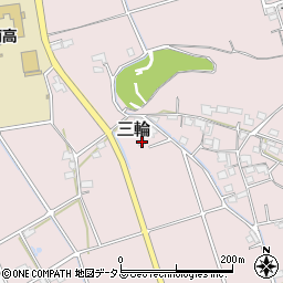 岡山県総社市三輪430周辺の地図