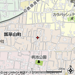 大阪府東大阪市瓢箪山町22-17周辺の地図