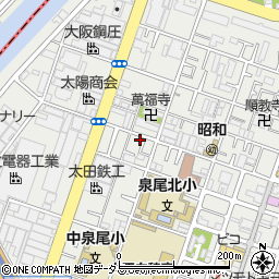カーサ辻芳周辺の地図