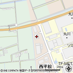 静岡県磐田市西平松1835周辺の地図