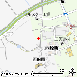 三重県名張市東田原1265周辺の地図