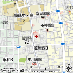 小阪産病院周辺の地図