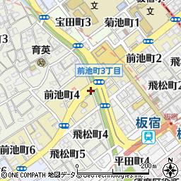 兵庫県神戸市須磨区前池町周辺の地図