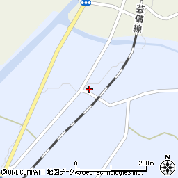 広島県安芸高田市甲田町上小原1087周辺の地図