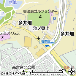 奥須磨公園口周辺の地図
