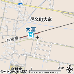 岡山県瀬戸内市邑久町大富449周辺の地図