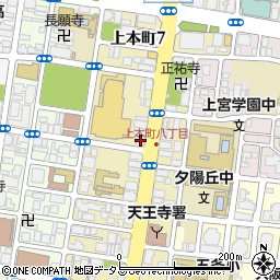 上本町レジデンス・ザ・ガレリア周辺の地図