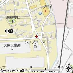 岡山県総社市中原359-1周辺の地図