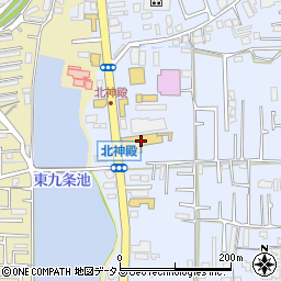 スズキ自販奈良Ｕ’ｓＳＴＡＴＩＯＮ神殿周辺の地図