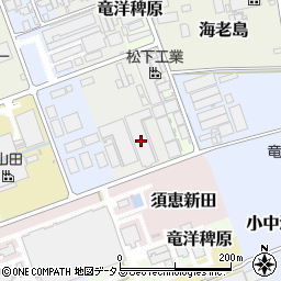 静岡県磐田市大中瀬934周辺の地図