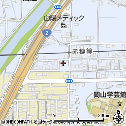 岡山県岡山市東区浅越781周辺の地図