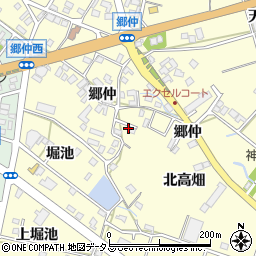 愛知県田原市神戸町郷仲81-12周辺の地図