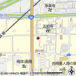 奈良県奈良市杏町321周辺の地図