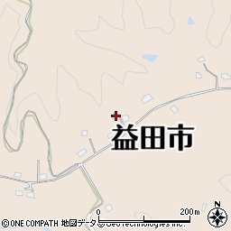 島根県益田市左ヶ山町413周辺の地図
