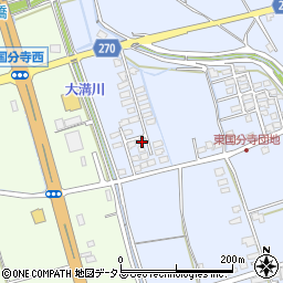 岡山県総社市宿1330-1周辺の地図