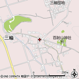 岡山県総社市三輪1377周辺の地図