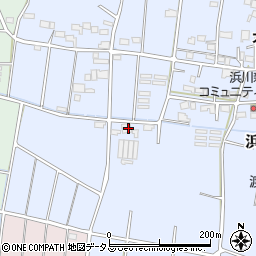 静岡県掛川市浜川新田285周辺の地図