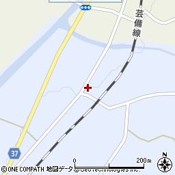 広島県安芸高田市甲田町上小原1215周辺の地図