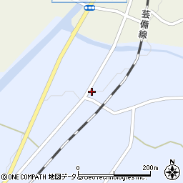 広島県安芸高田市甲田町上小原1215周辺の地図