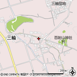 岡山県総社市三輪1374周辺の地図