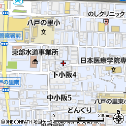 東大阪鹿児島県人会周辺の地図