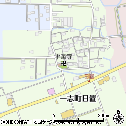 平楽寺周辺の地図