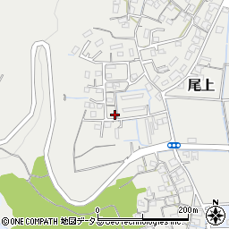 岡山県岡山市北区尾上1158周辺の地図